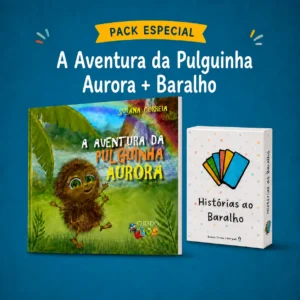pack pulguinha aurora + baralho