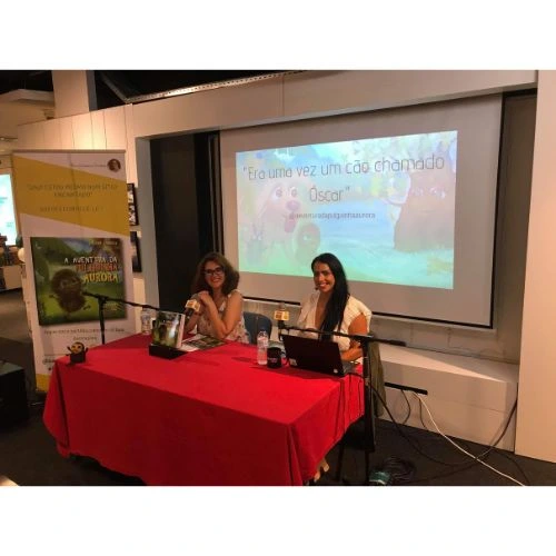 Apresentação do livro A Aventura da Pulguinha Aurora na FNAC